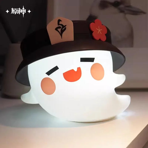 Anime Genshin Impact Hu Tao Lamp Cosplay Hutao Lamp Ghost Silicone Night Light Led Table Lamp Decoration Toy Gifts