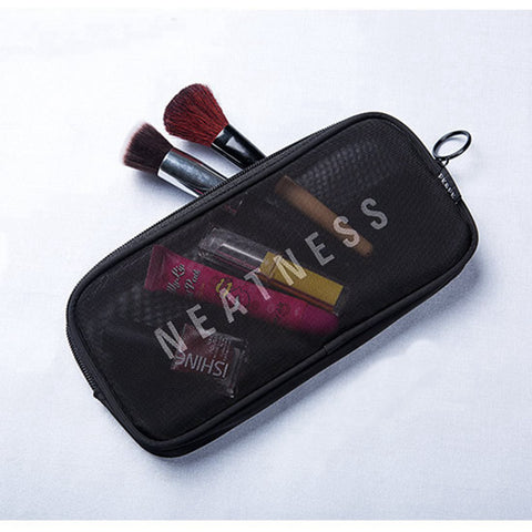 Women Travel Cosmetic Bag Casual Zipper Make Up Transparen Makeup Case Organizer Storage Pouch Toiletry Beauty Wash Ki Bags