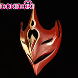 IN STOCK Tartaglia Childe Cosplay Mask Game Genshin Impact Cosplay DokiDoki Tartaglia Wig Genshin Impact Tartaglia Cosplay