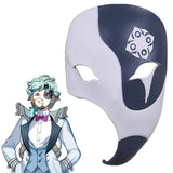 The Doctor II Dottore Mask Anime Game Genshin Impact Cosplay Costume Accessory Men Halloween Male Masquerade Disguise Role Play