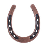 1 PC Metal Horseshoe Table Centerpieces Kraft Paper Tag Bronze Wedding Gifts Souvenirs 60*70mm Party Favor Supply