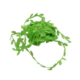 10 meter leaf-shaped handmade artificial green leaf decoration DIY wreath gift scrapbook craft fake flower