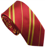 (10 pieces/lot)  Polyester Striped Four Color Ties