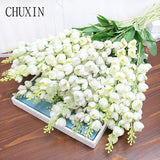 1M Artificial Plants Campanula Wedding Decorations Background Artificial Flowers  For Home Party Welcome Flower Home Decor