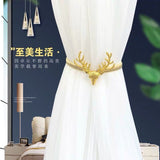 1Pc Curtain Tieback  Holder Hook Buckle Clip Pretty and Polyester Decorative Home Accessorie