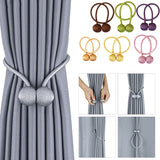 1Pc Magnetic Pearl Ball Curtain Tiebacks Accesorios Curtain Cilp Accessory Curtain Holder Buckle Rope