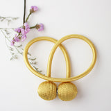 1Pc Magnetic Pearl Ball Curtain Tiebacks Accesorios Curtain Cilp Accessory Curtain Holder Buckle Rope