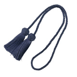 1Pc Tieback Curtain Clip Tassels Tiebacks for Curtains Accessories Gold Tie Backs Polyester Curtain Holder Buckle Rope