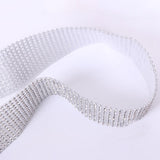 1Pcs Diamond/Iron Portable Silver Home Decor Buckles Tie Rope Curtain Tieback Holder L/S for Household Curtain Supplies