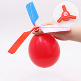 1pc Latex Aircraft Helicopter Balloons Toys For Kids Birthday Gifts Party Supplies Environmental Protection Material Production