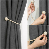 1pc Magnetic Curtain Buckle Holder Tieback Window Accessories Curtain Decorative Curtain Tiebacks