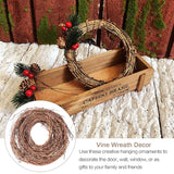 1pc Twig Garland Decorative Natural Hanging Pendant DIY Crafts for Christmas Party Decor Home Decor