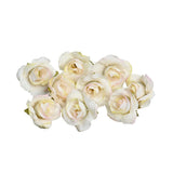 20/50PCS Mini Rose Artificial Flower Head DIY Needlework Handmade Craft Supplies Fake Flowers for Wedding Home Party Decoration