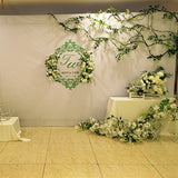 200cm Long Artificial Silk Wisteria Flower Vine for Wedding Arch Decoration Fake Flower Ivy Home Rattan DIY Wall Backdrop Decor