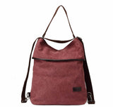 2018 Multifuncational Canvas Handbag Vintage Shoulder Bags Women Messenger Bags High capacity Ladies Bags B Feminina