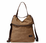 2018 Multifuncational Canvas Handbag Vintage Shoulder Bags Women Messenger Bags High capacity Ladies Bags B Feminina