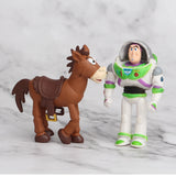 2022 7PCS Toy Story 4 Action Figure toys Woody Jessie Buzz Lightyear Forky Pig Bear Figura Model Doll Figurine Kids Gifts