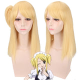 2022  Angels of Death Ray Rachel Gardner Cosplay Wig for Women 80cm Long Straight Anime Costume Party Wig Hair Gold