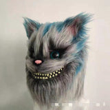 2022 Halloween Party Supplies Cheshire Cat Animal Mask Headgear Latex Mask Dog Ma Jun Party Supplies