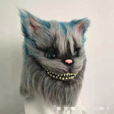 2022 Halloween Party Supplies Cheshire Cat Animal Mask Headgear Latex Mask Dog Ma Jun Party Supplies