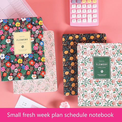 2022 Yearly Agenda Monthly Weekly Planner A5/A6 Kawaii Notebook Cute Diary Journal Stationery Christmas Gifts Office Supplies