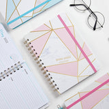 2022 schedule daily plan coil notebook creative notebook A5 week plan English version time management planner agenda planner