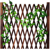 210cm Artificial Leave Garland Fake Green Leaf Ivy Vine Artificial Plant Wall Hanging Garland Party Wedding Home Garden Decor