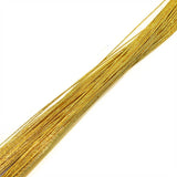25Pcs/lot 80cm Stocking Flower Iron Wire Floral Stems Supplies For DIY Nylon Stocking Flower Making Stocking Flower Accessories