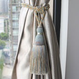 2Pcs Tassels Curtain Tieback Home Decoration Curtain Holder Buckle Rope Curtain Hanging Balls for Livingroom Bedroom Accessories