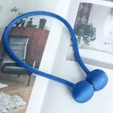 2pcs Curtain Bandage Package Magnetic Buckle Drawstring Rope Magnet  Decoration Accessories home decore magnetic curtain holder
