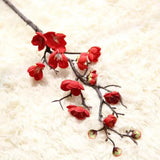 4 Kinds Plum Silk Cloth Artificial Flower Wreath Home Decoration Wedding Party Decoration DIY Scene Layout
