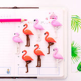 4pcs/pack Cute Gifts for Party Flamingo Set Eraser Rubber Eraser DIY Kawaii Pencil Eraser for Kid's Promotion Gift