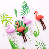 4pcs/pack Cute Gifts for Party Flamingo Set Eraser Rubber Eraser DIY Kawaii Pencil Eraser for Kid's Promotion Gift