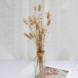 50Pcs Real Happy Flower Small Natural Dried Flowers Bouquet Dry Flowers Press Mini Decorative Photography Photo Backdrop Decor