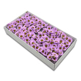 50Pcs/Set 3.5Cm Mini Daisy Decorative Flower Artificial Soap Flowers Party Wedding Decoration Home Decor Flores Gerbera
