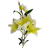 6 Heads/Branch Easter Vivid Artificial Lily Flower Plant Home Wedding Party Decor Nice gift for your friends