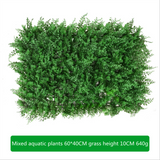 60*40cm Artificial Turf Green Plant Wall Milan Background Wall Decoration Fake Grass Flower Wall Like Plastic Decoration