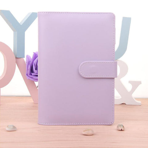 A6 Spiral Notebook Original Office Person Binder Weekly planner/agenda Organizer Cute Ring Diary Leather Cover Case