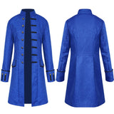 Adult Kids Steampunk Trench Coat Vintage Prince Overcoat Medieval Renaissance Jacket Victorian Edwardian Cosplay Costume Hallow