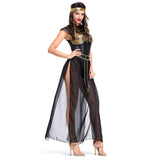 Adult Women Sexy Ancient Egyptian Egypt Queen Royal Cleopatra Halloween Cosplay Costume Party Fancy Dress
