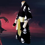 Anime Dororo Cosplay Costume Hyakkimaru Kimono Cosplay Costume Halloween Cloak+Kimono+Scarf Full Set Wigs