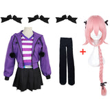 Anime Fate Apocrypha Astolfo Cosplay Costumes Casual Coat Halloween Uniforms Full Sets