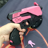 Anime Game OW Cosplay Props D.va Cosplay Accessories DVA Cosplay Prop PVC Toy Pistol Cap Gun Weapons 27cm * 19cm