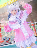 Anime Miss Kobayashi's Dragon Maid Kamui Kanna Apron Dress Uniform Meidofuku Outfit Shirt Cloak Skirt Cosplay Costume