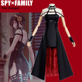 Anime Spy X Family Yor Forger Cosplay Costume Dress Women Yor Briar Halloween Carnival Clothes Full Set