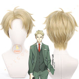 Anime Spy x Family Loid Forger Cosplay Costumes Twilight Green Suit Brooch Wig Hat Pants Vest Gloves Outfit Set Men Boys Party