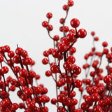 Artificial Flower Berry Red Berries Fake Flower Year Wedding Decor Artificial Berry Branch Christmas Decoration For Home