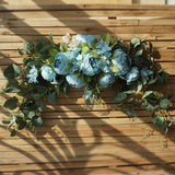 Artificial wreath door threshold flower DIY wedding home living room party pendant wall decor Christmas garland gift rose