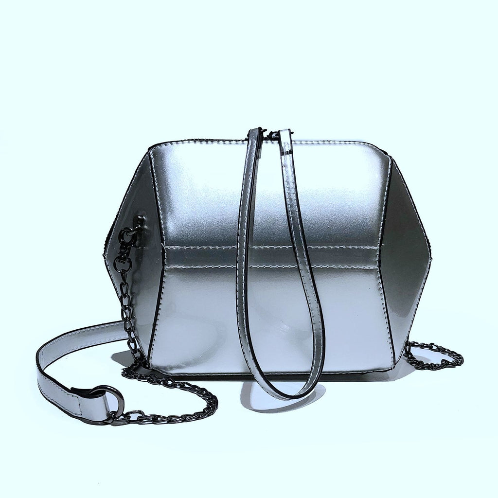 BEAU-Crossbody Bag Women Clutch Bag Girl Fashion Messenger Shoulder Handbags Ladies Beach Holiday Silver