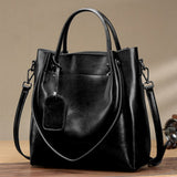 Genuine Leather Luxury Handbags Women Bags Designer Female Fashion Shoulder Bag Big Tote Crossbody Handbag N1486